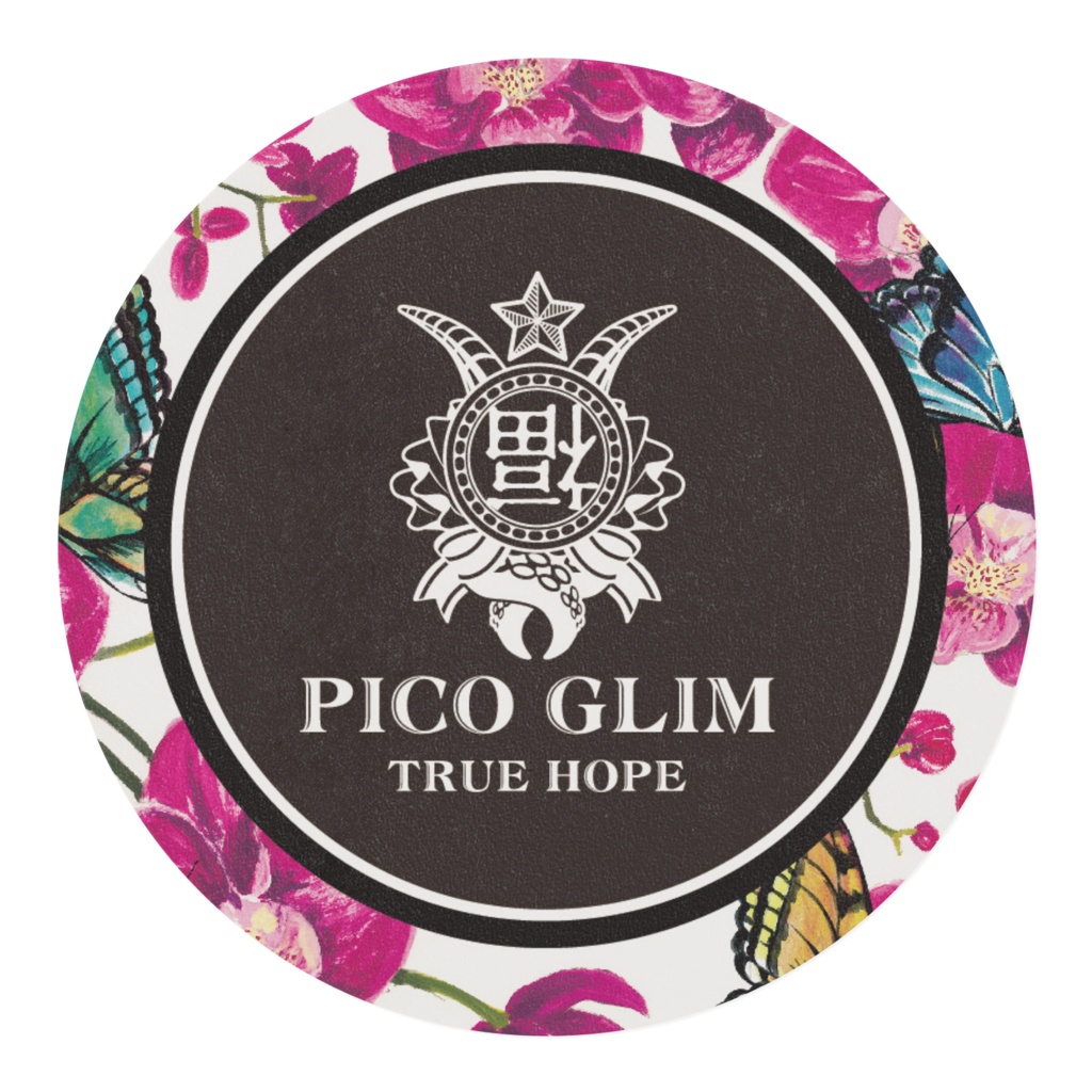 胡蝶蘭と蝶のマスキングテープ