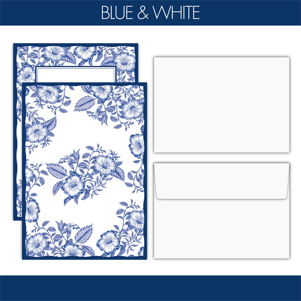 💠陶器みたいなレターセット💠