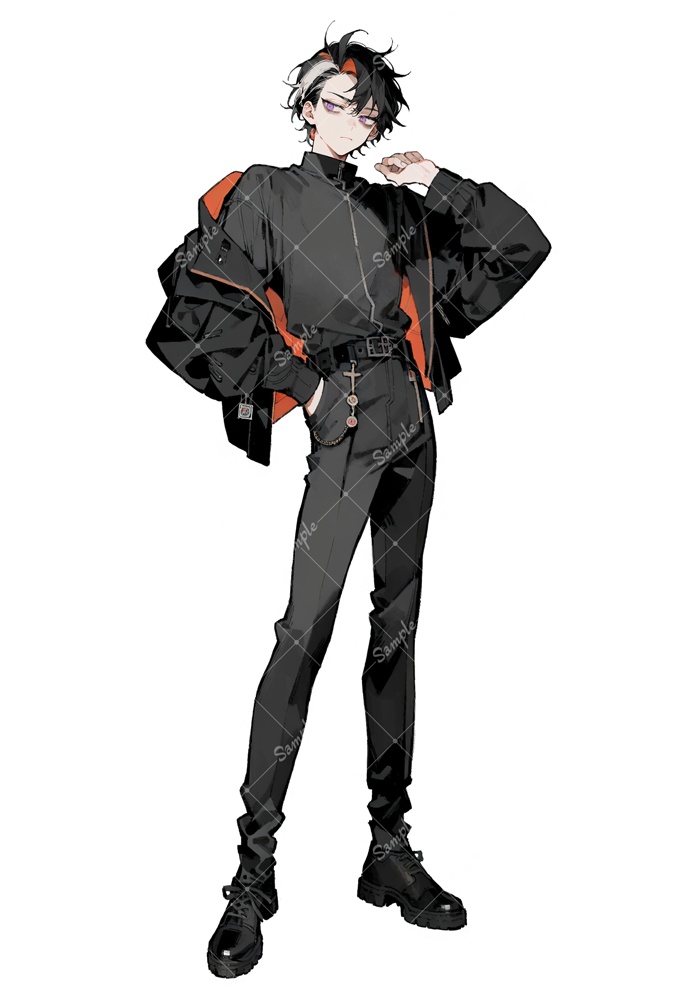 立ち絵素材12 男性 私服