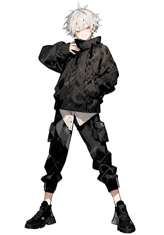 立ち絵素材14 男の子 私服