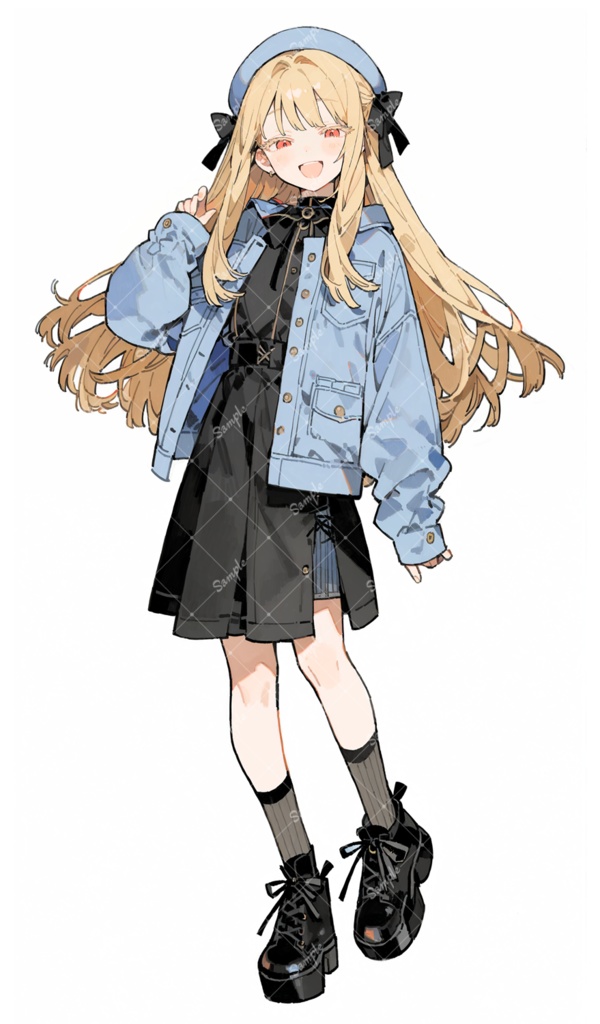 立ち絵素材15 女の子 私服