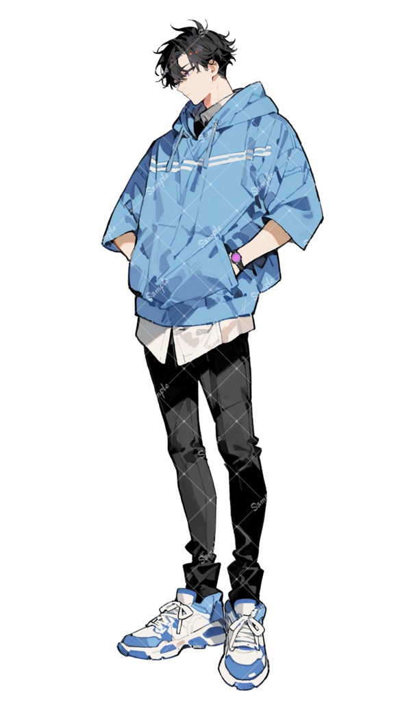 立ち絵素材16 男性 私服