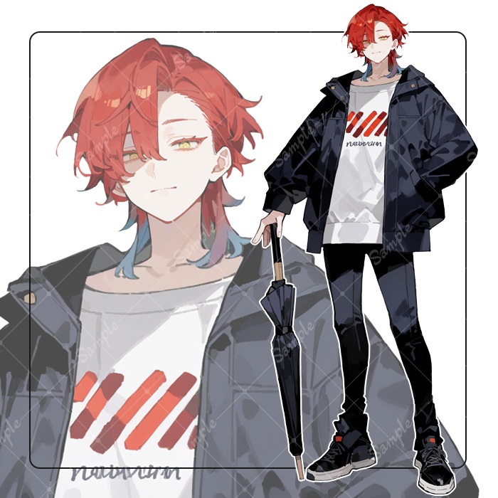 立ち絵素材28 男性 私服