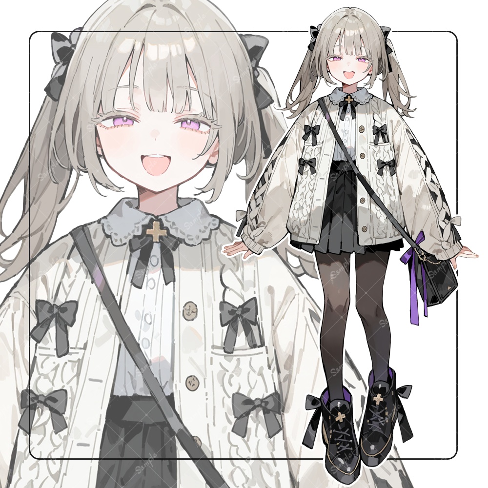 立ち絵素材31 女の子 私服 差分追加版あり