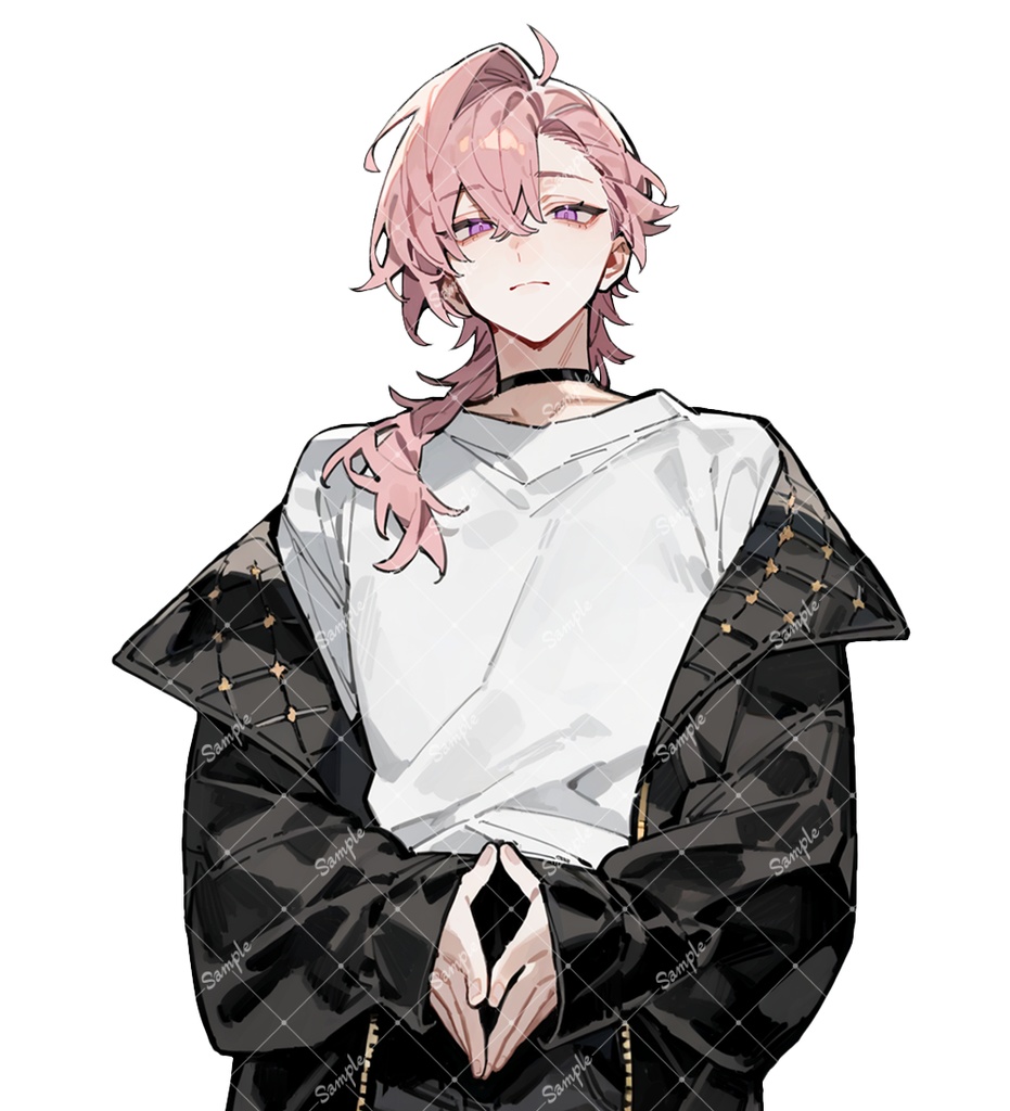 立ち絵素材34 男性 私服 差分追加版あり