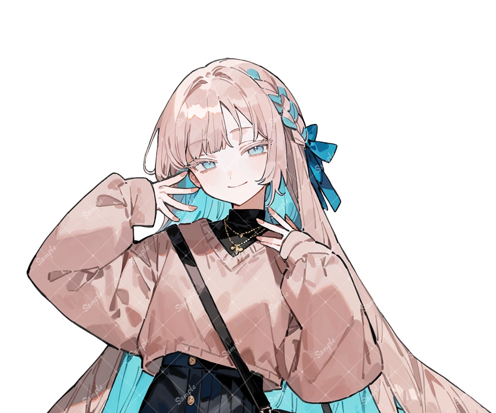 立ち絵素材35 女性 私服 差分追加版あり