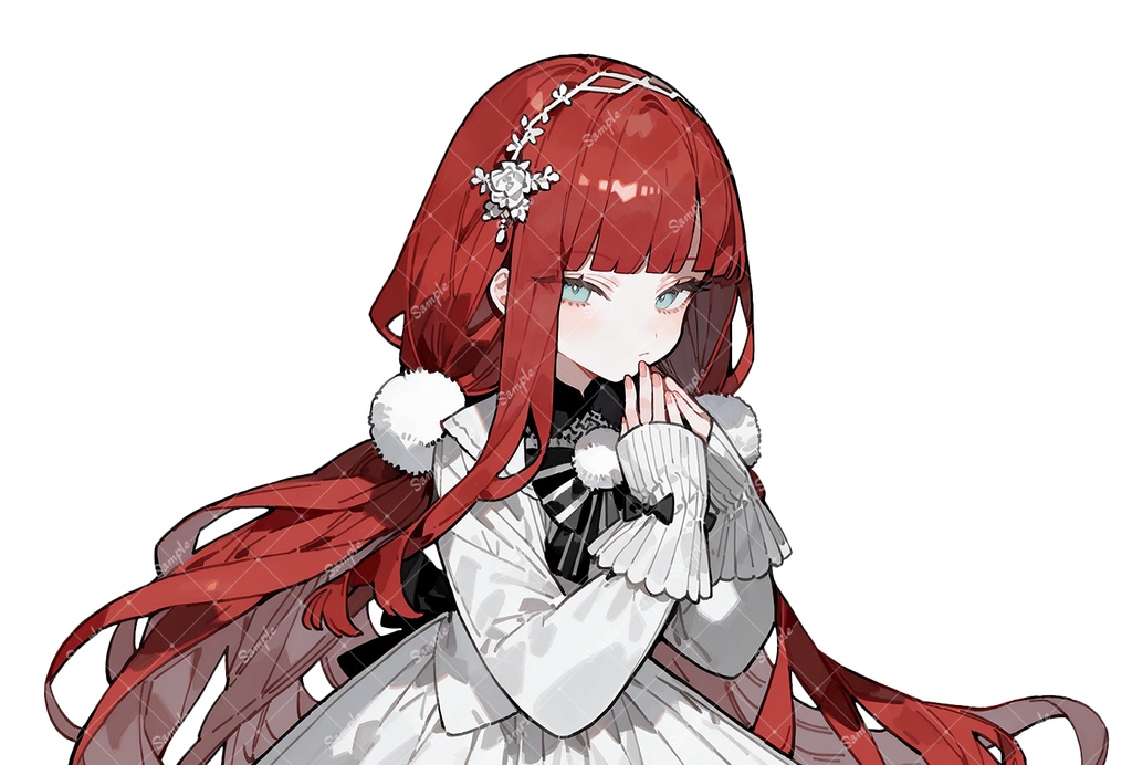 立ち絵素材49 女の子 表情差分追加版あり