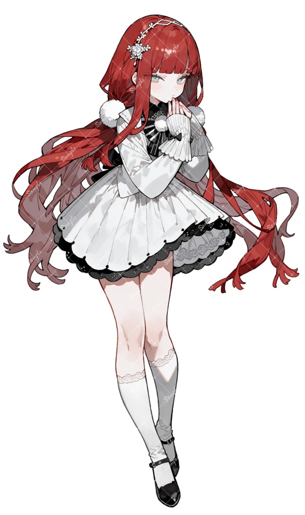 立ち絵素材49 女の子 表情差分追加版あり