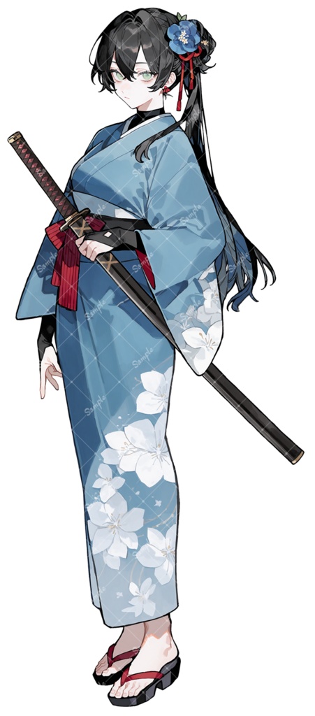 立ち絵素材51 女性 表情差分追加版あり