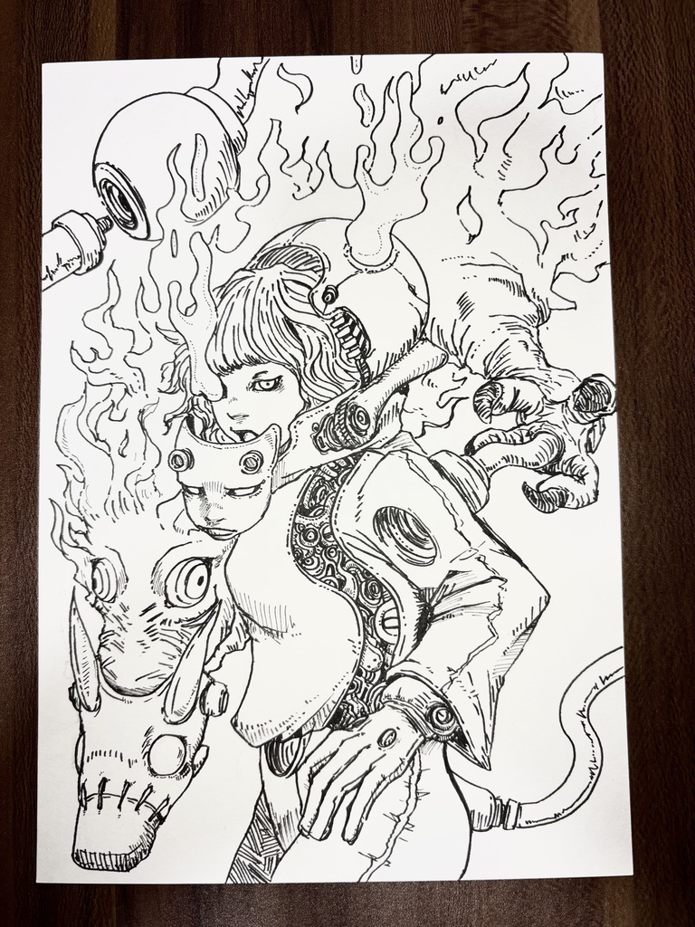 Line-003「仮面の同士」