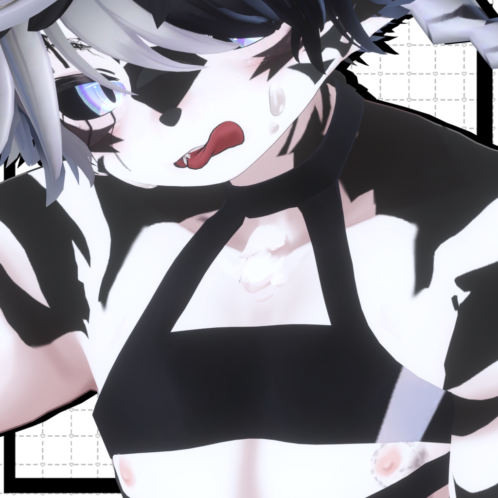 【Chalo Tigria 対応】嚙み痕Texture