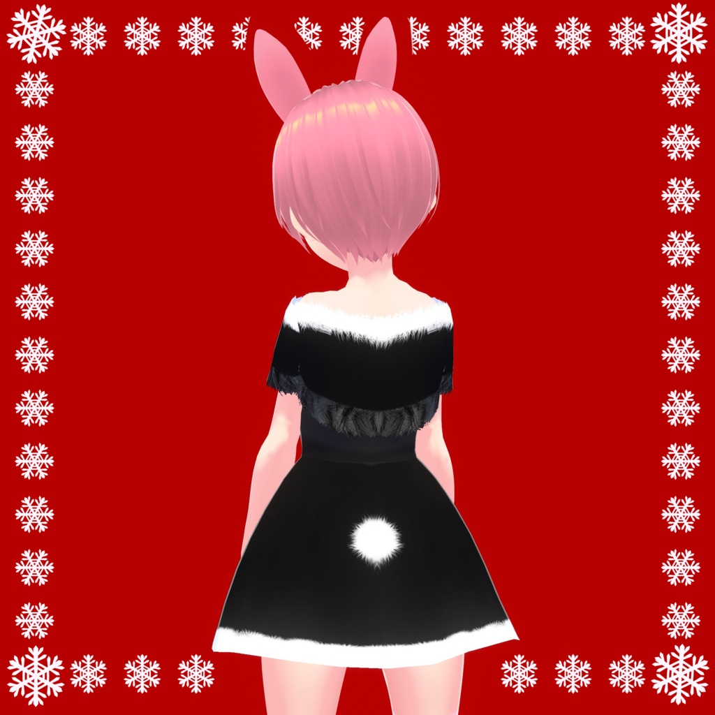 【赤・黒】サンタ服【正式版用】