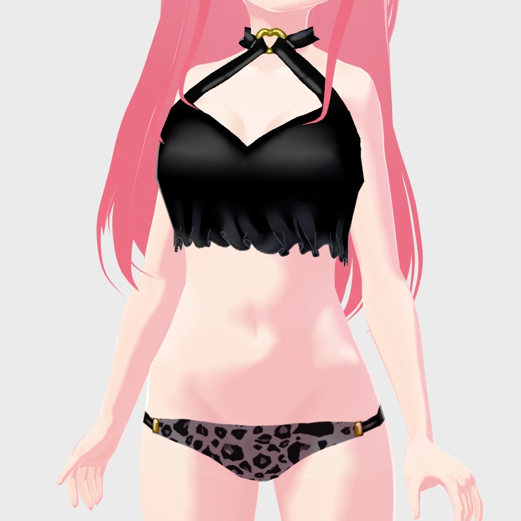 【水着】フリルビキニ【2色】