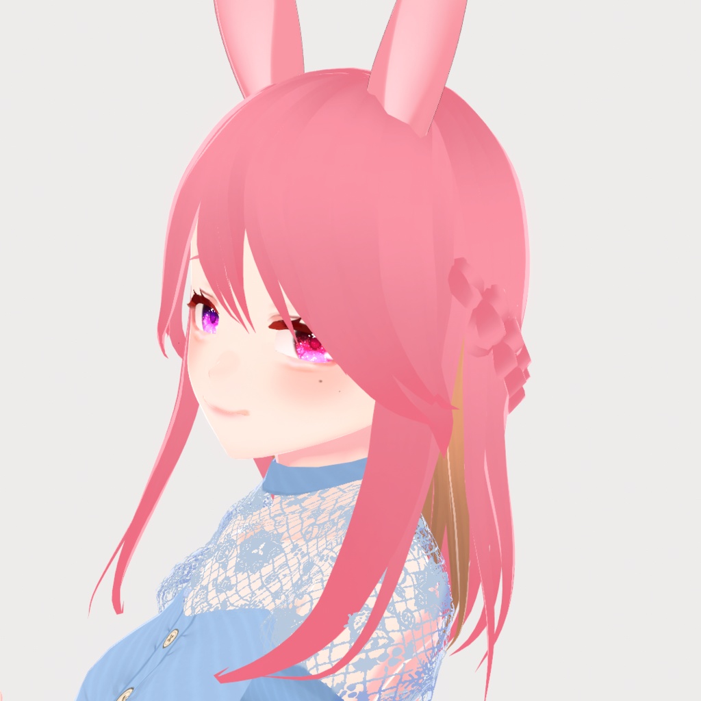 【記念配布】三つ編みミディアム【vroidcustomitem】