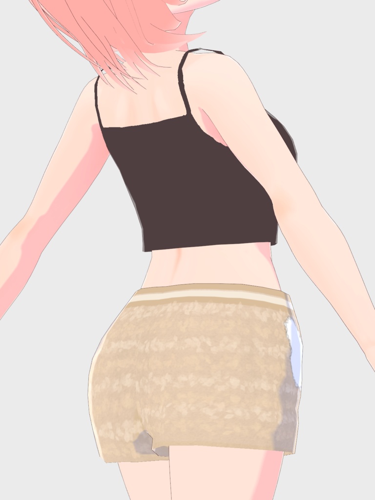 【全7色】もこパン【vroidcustomitem】