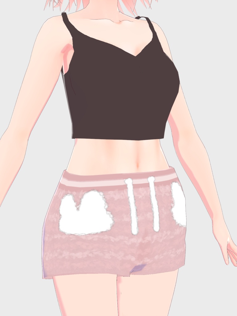 【全7色】もこパン【vroidcustomitem】