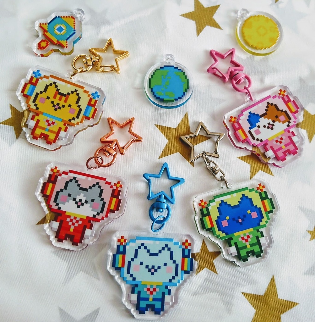 宇宙ネコチャン☆アクキー