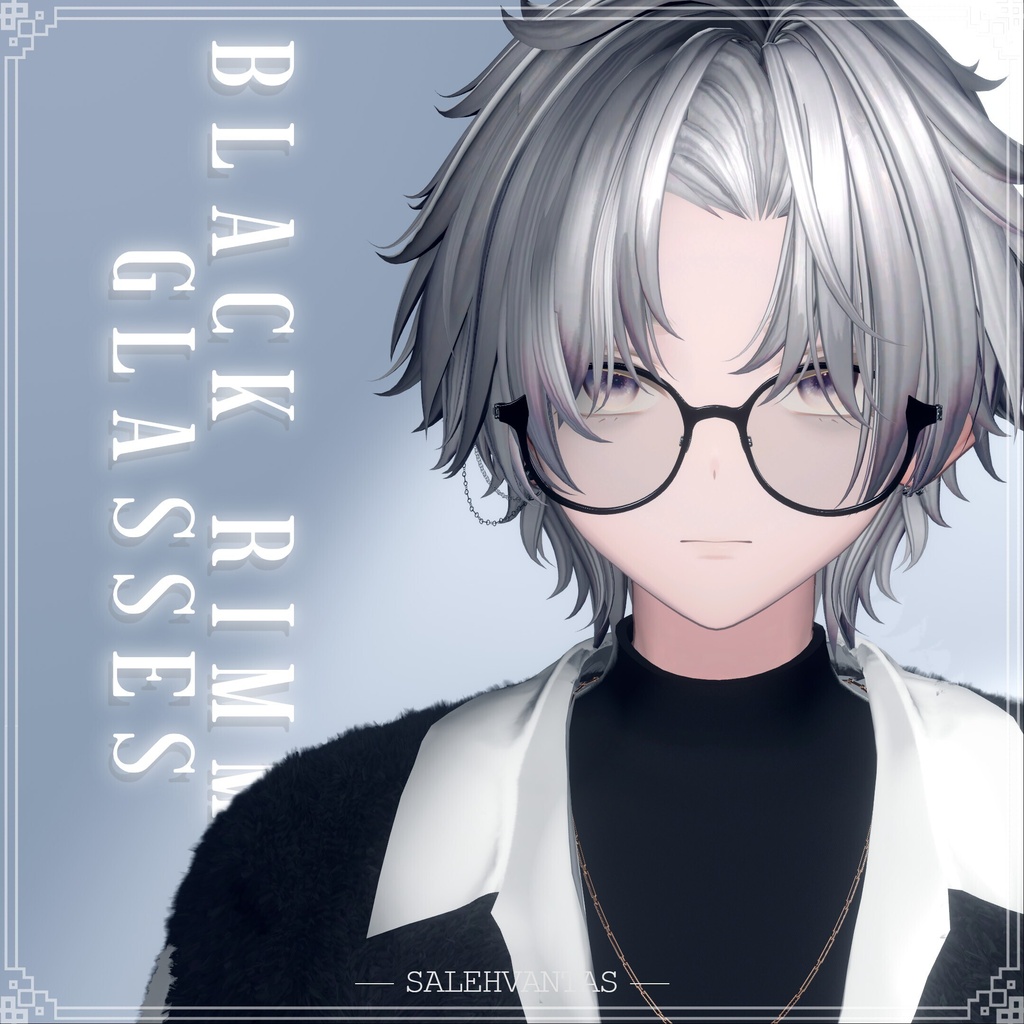 Simple+BlackRimmedGlasses