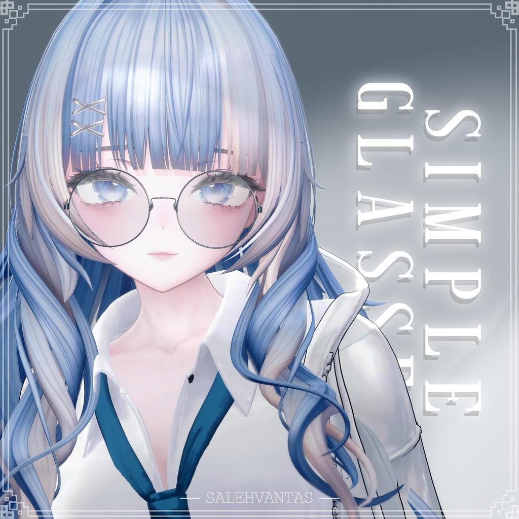 Simple+BlackRimmedGlasses