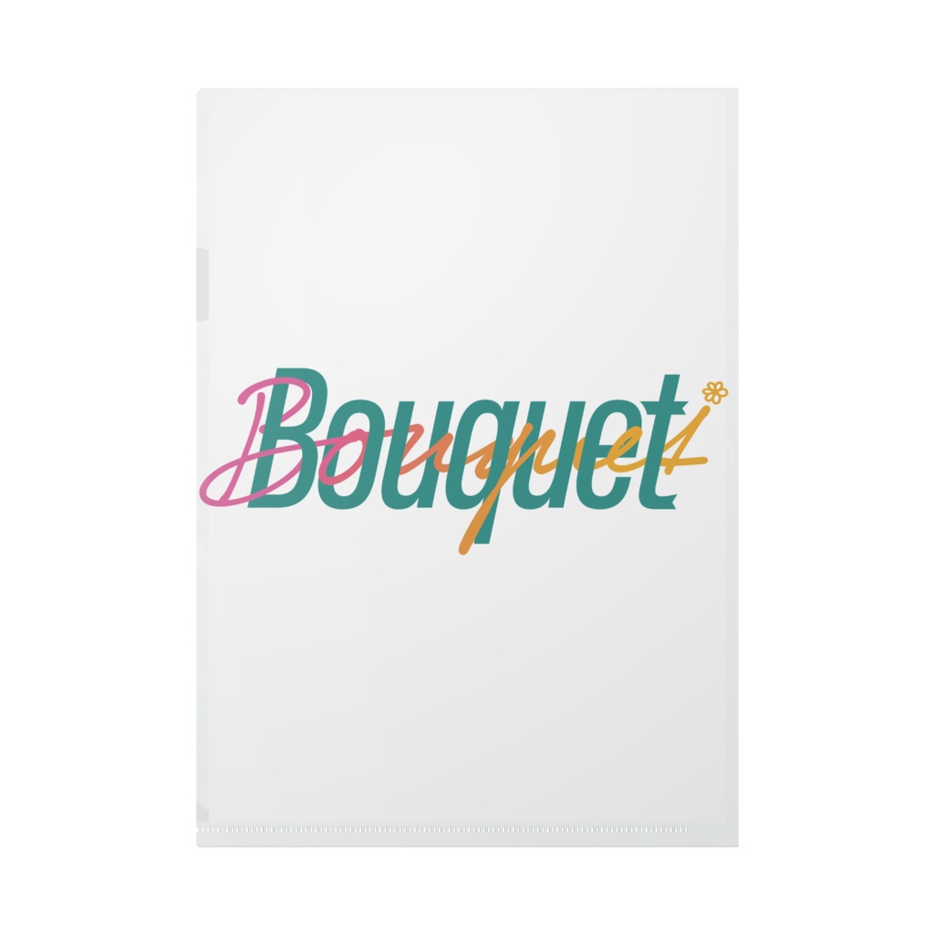 Bouquet A4クリアファイル