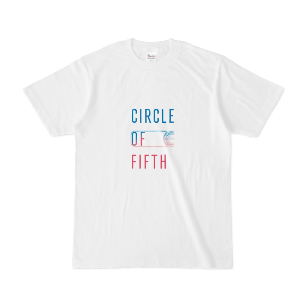 Circle of FifthロゴTシャツ(White)