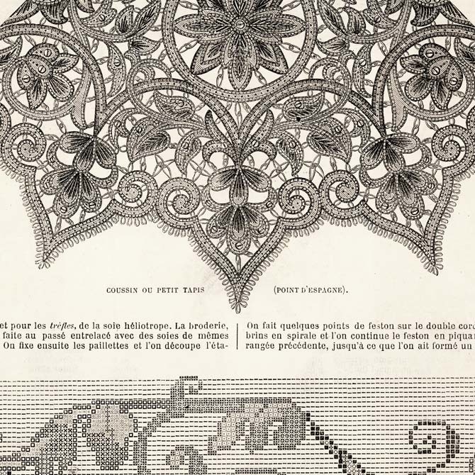 1880s フランスファッション誌 La_Mode_Illustree デジタルデータ 4枚セット