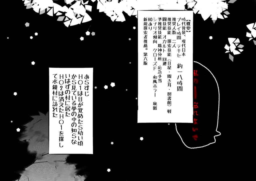 【COCシナリオ】ミカガミの夢渡り