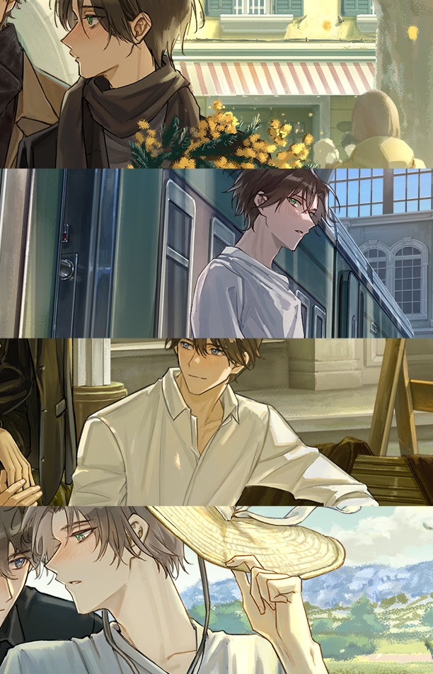 【イラスト集】バカンスにて、