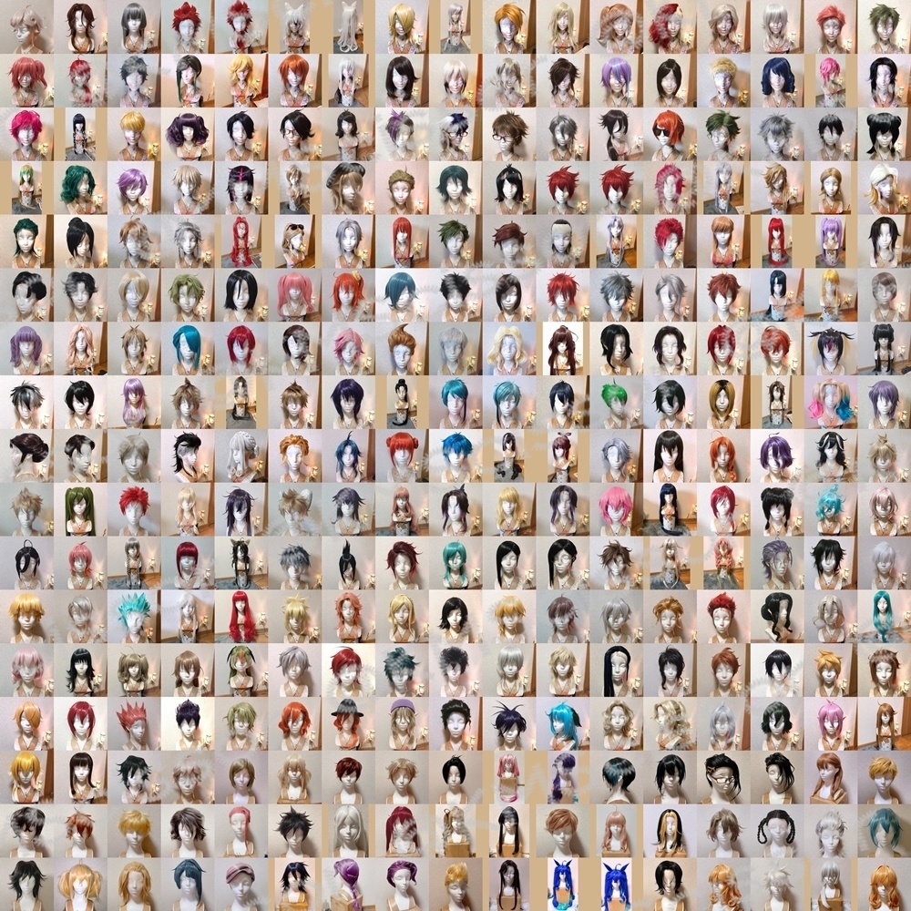 コスプレ&ファッションウィッグカットセットオーダーメイド依頼