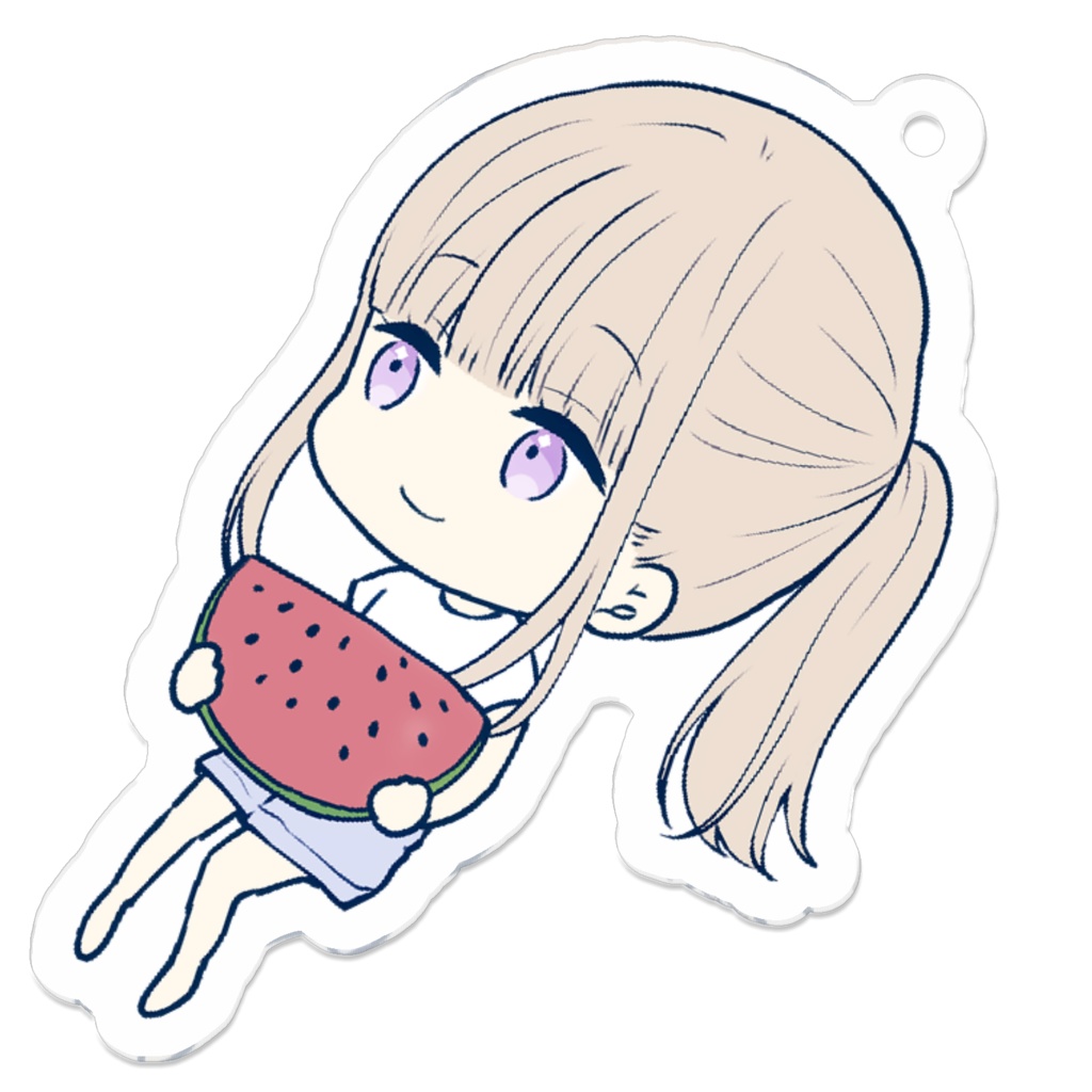 アクリルキーホルダー（りーこ）