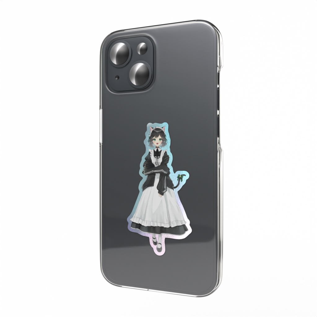 小夜李のスマホステッカー(オーロラ)(新モデルver.)通常