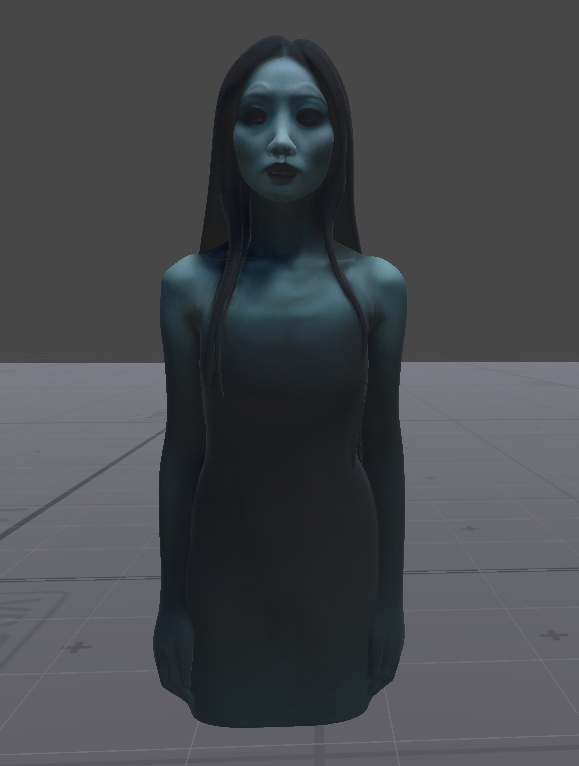 【J-Horror】簡易3Dホラーモデル3点セット その2