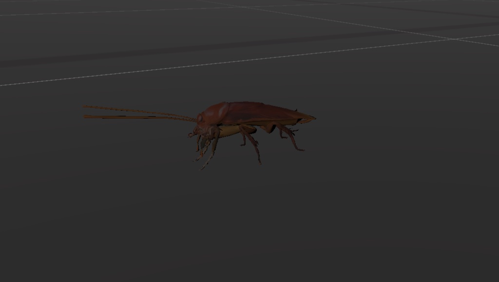 【夏に出てくるアイツ】動き回る昆虫3Dモデル【ごき〇り】