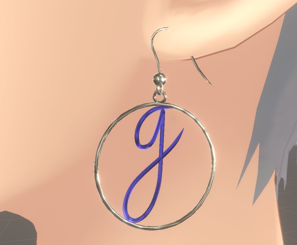 【無料】「J」マークイヤリング【感謝】