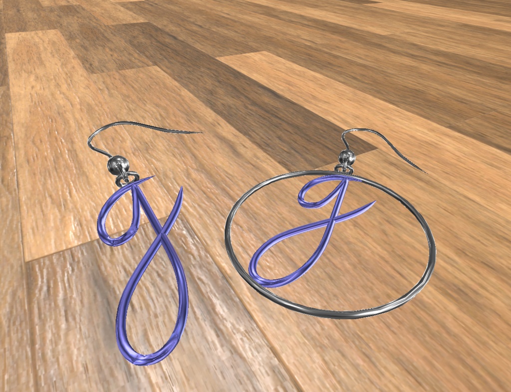 【無料】「J」マークイヤリング【感謝】