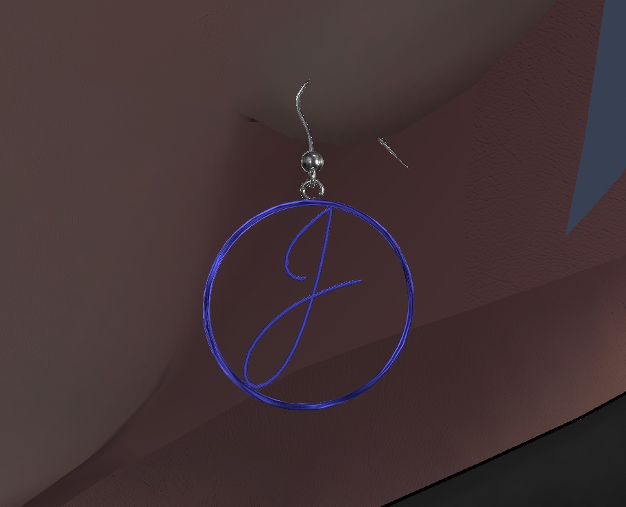 【無料】「J」マークイヤリング【感謝】