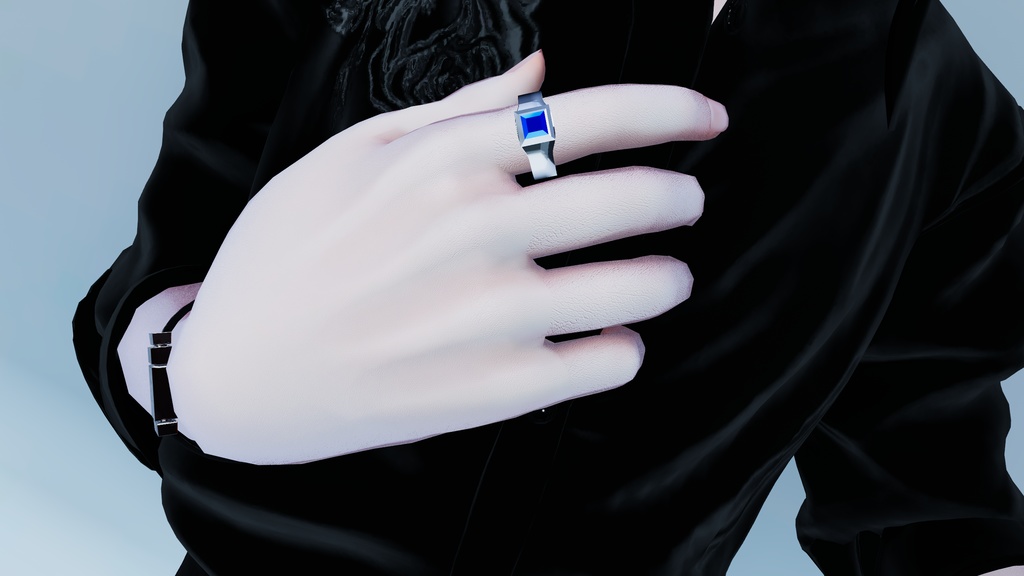 【汎用指輪】Modern Line – Ring Set Vol.1【3点セット】