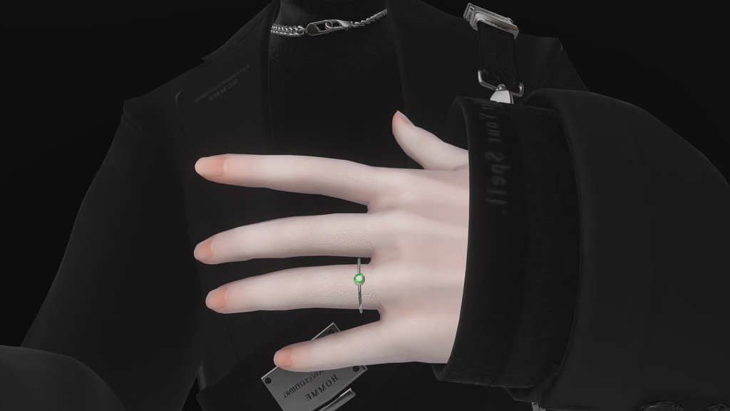 【汎用指輪】Modern Line – Ring Set Vol.1【3点セット】