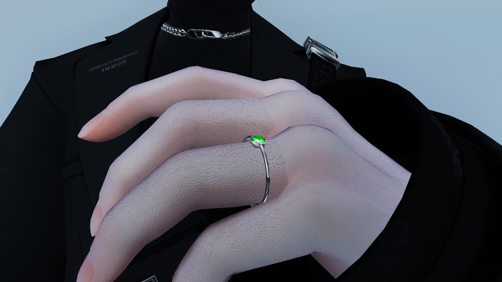 【汎用指輪】Modern Line – Ring Set Vol.1【3点セット】