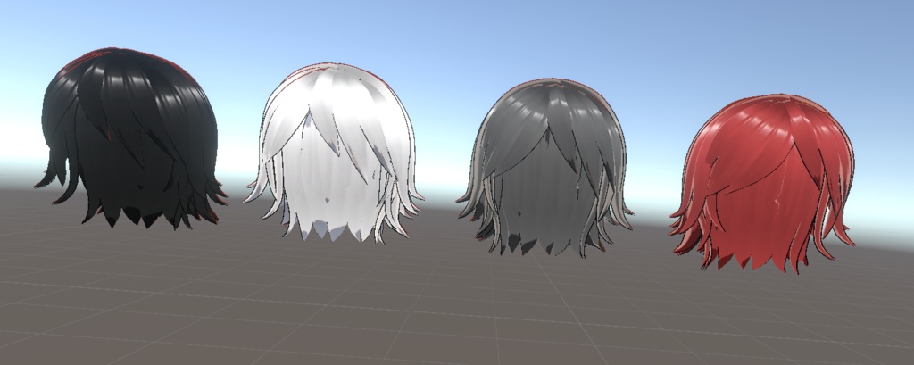 【発売記念セール】NoxShort|ショートヘアスタイル【男性用ヘアー】