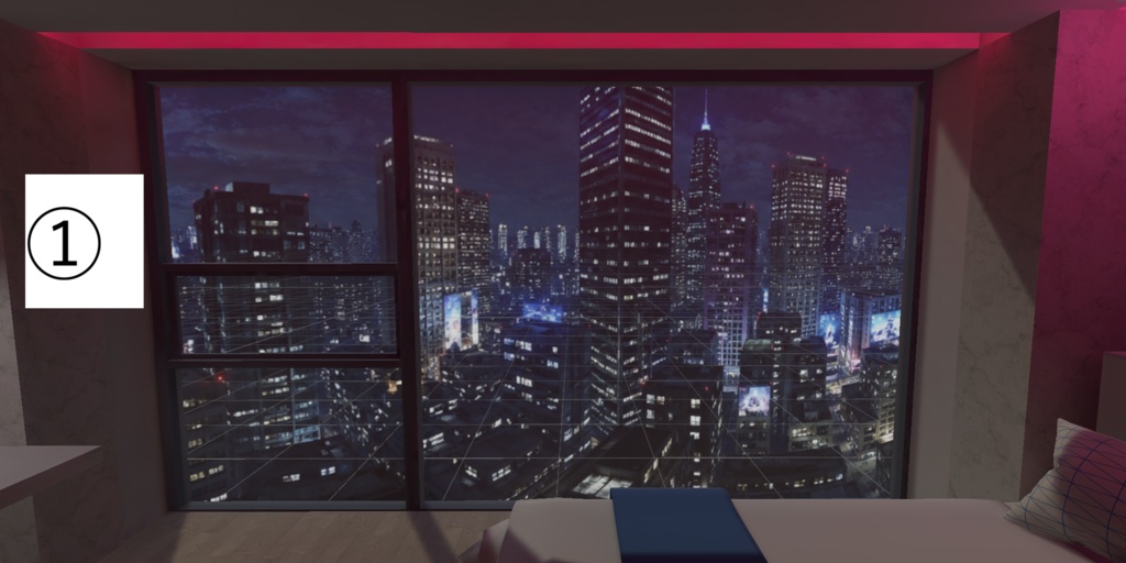 【都心SKYBOX】Night City Skybox Pack