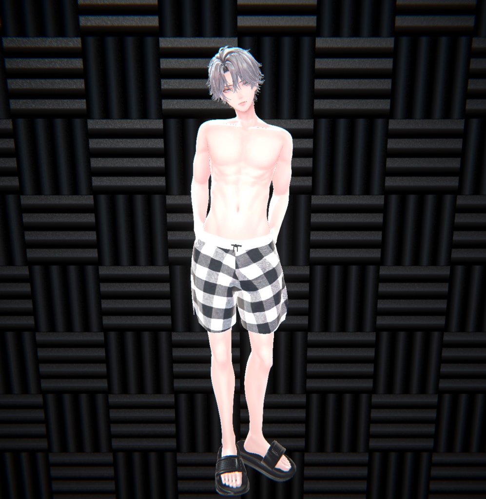 【シンプル】CasualSwimShorts【男性水着】