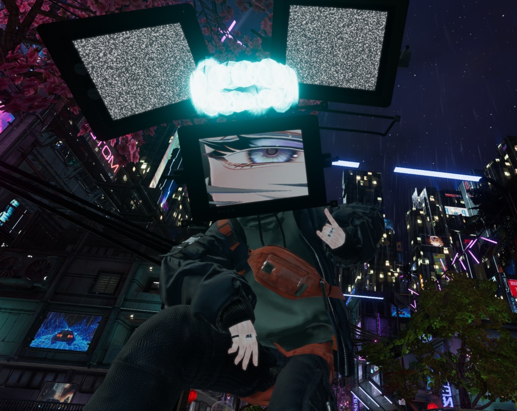 〖発売セール中〗SIGNAL//HEAD〖テレビ頭・異形頭アクセサリー〗