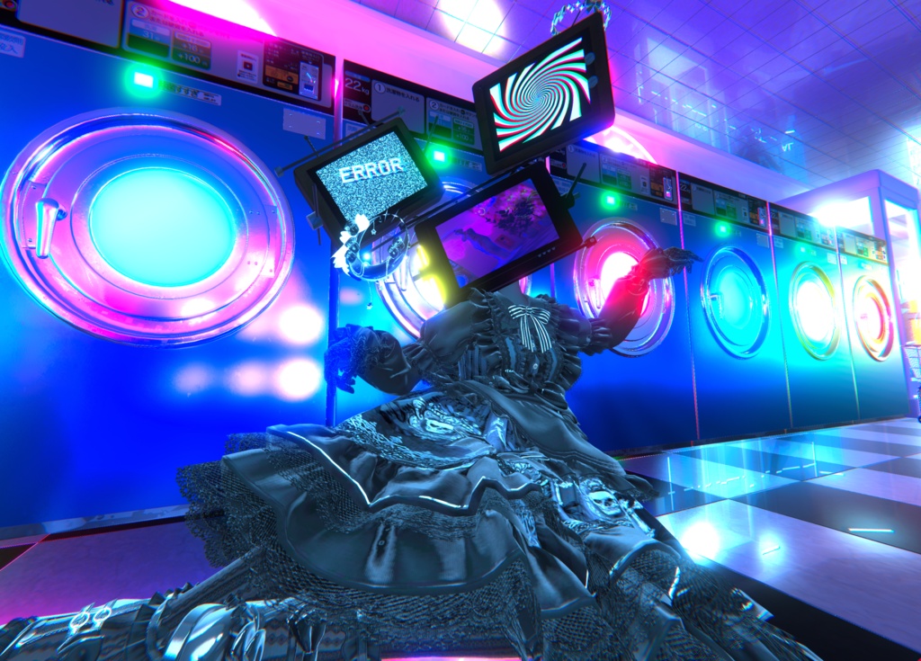 〖発売セール中〗SIGNAL//HEAD〖テレビ頭・異形頭アクセサリー〗
