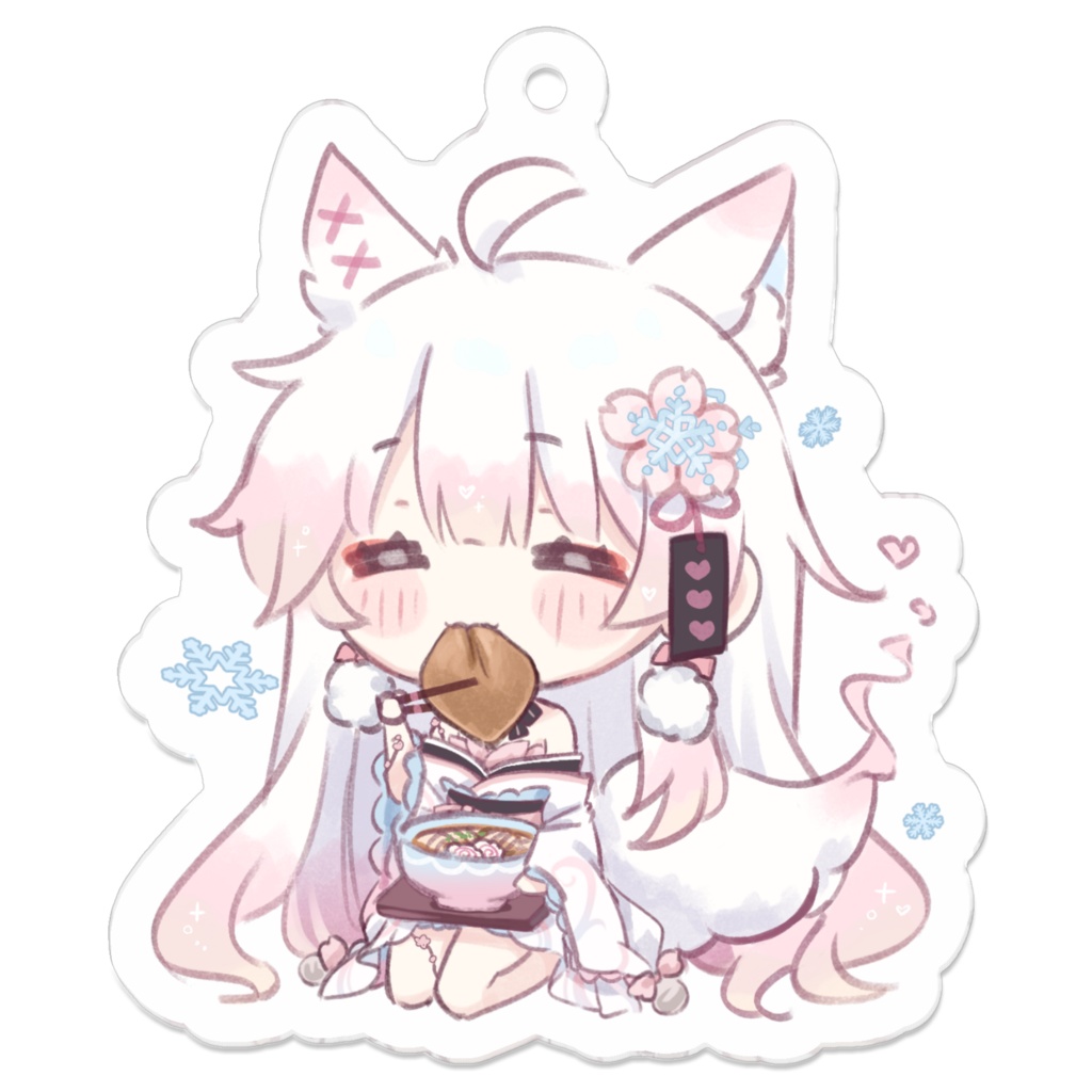 アクリルキーホルダー Yukino (Udon ver.)