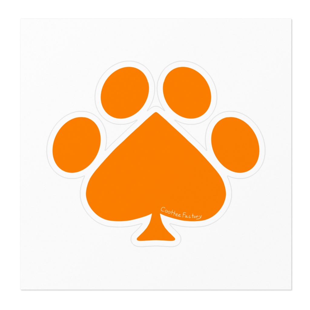 CooHeeFactoryダイカットステッカー