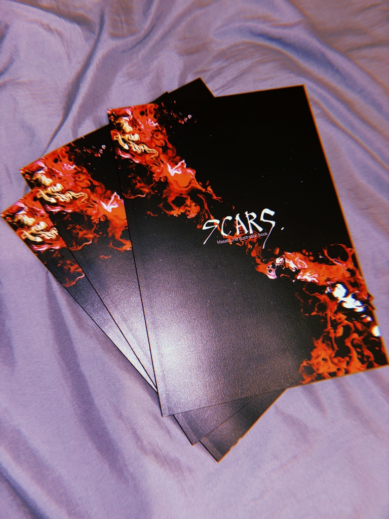 2nd illustration book「SCARS.」