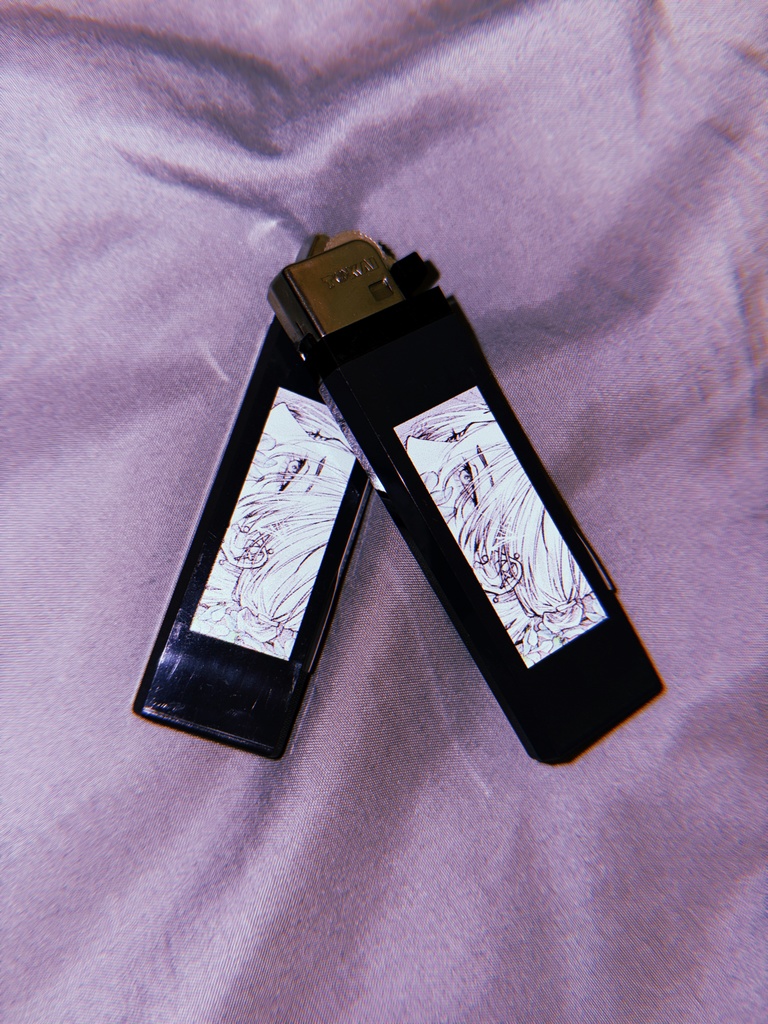 ライター「White/dendrobium」