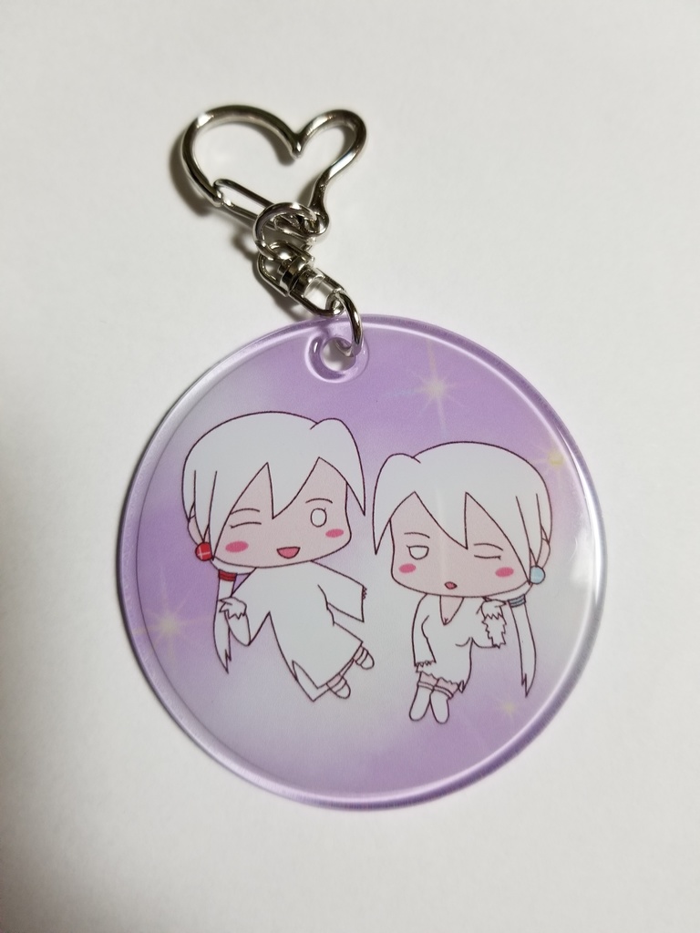 やわらかクリアチャーム 擬人化マスターハンド(女)&擬人化クレイジーハンド(女)