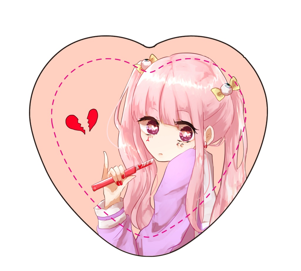 缶バッチH